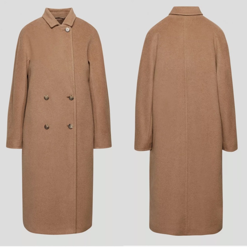 Babaton Aritzia, the slouch coat, size 2, cocoa sand, used like new